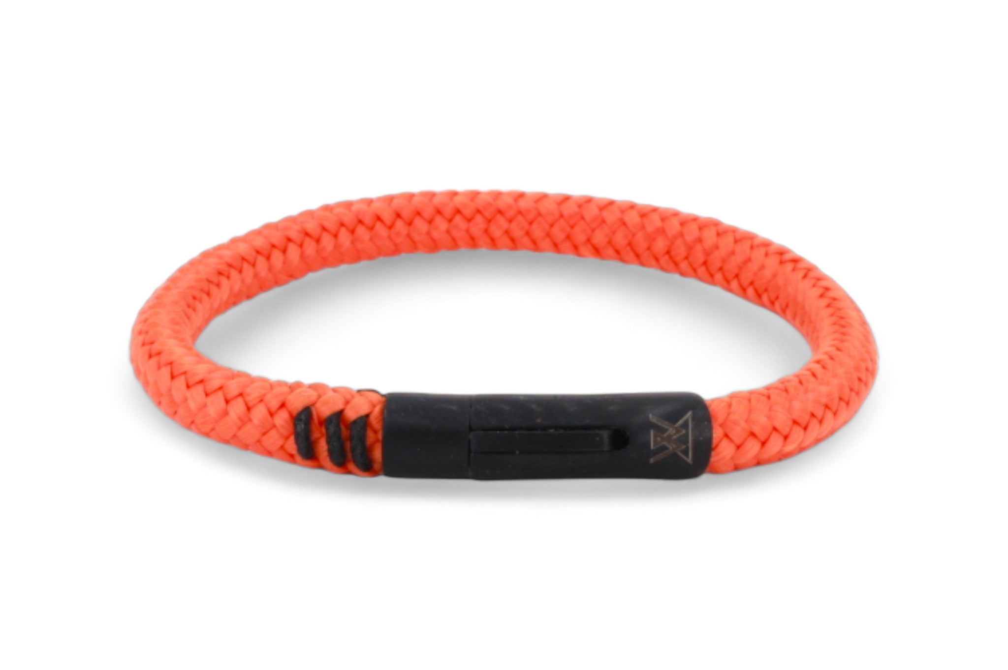 Touw armband 6mm - Ruyter collectie | Editie zwart