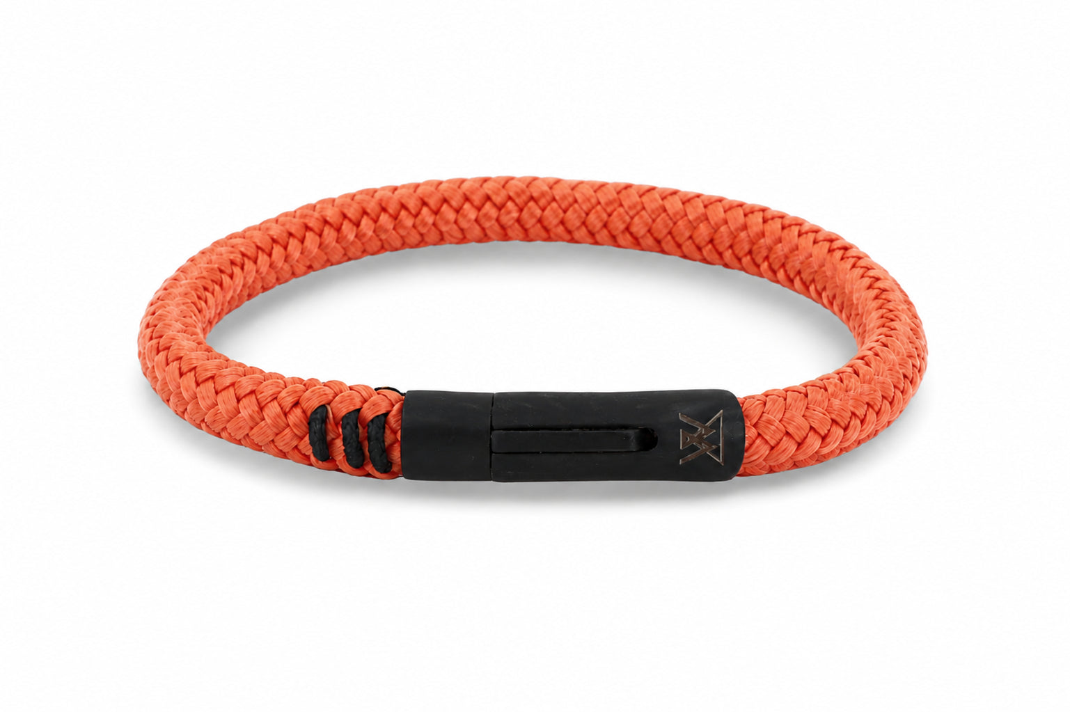 Touw armband 6mm - Ruyter collectie | Editie zwart