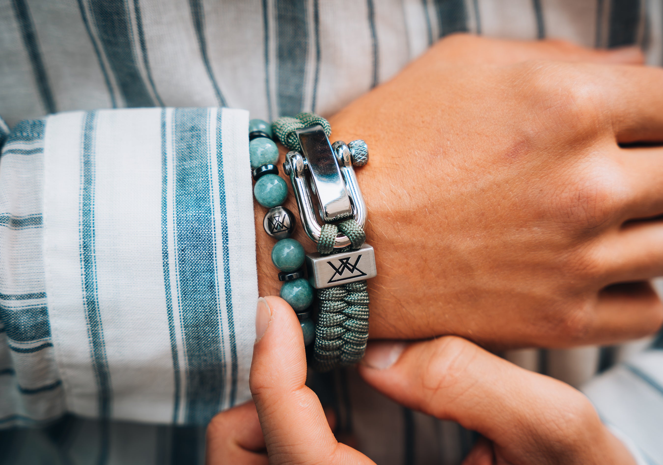 Touw armband 20mm - Polo collectie