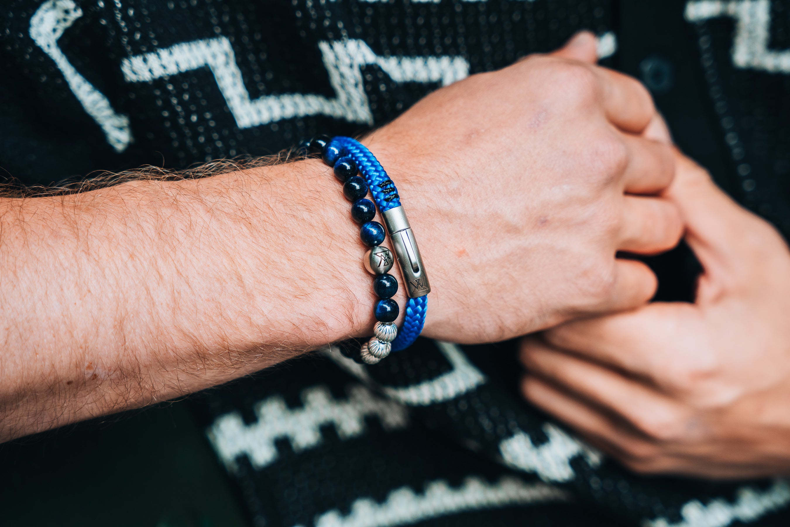Touw armband 6mm - Ruyter collectie | Editie zwart