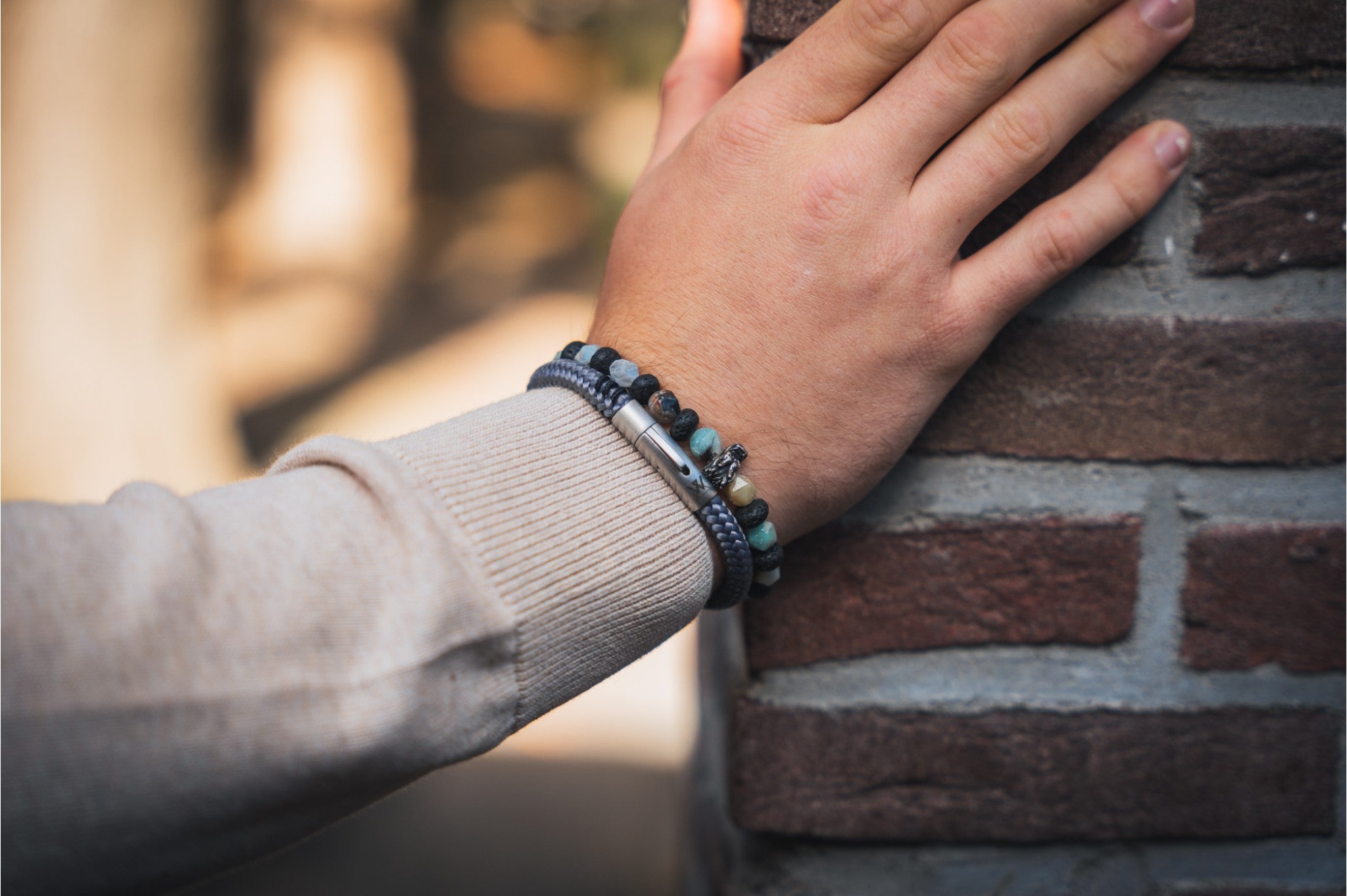 Touw armband 6mm - Ruyter collectie | Editie zilver