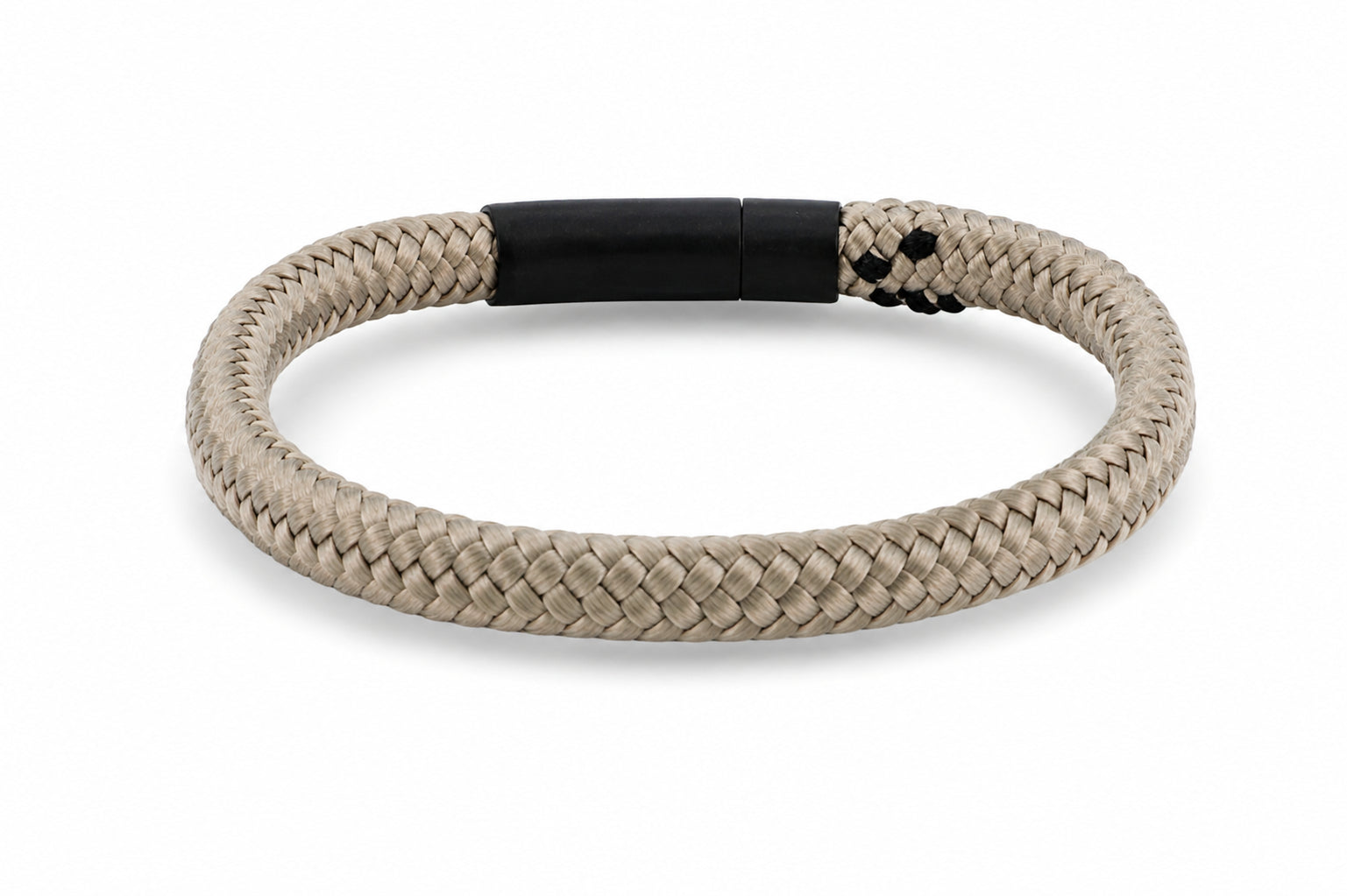 Touw armband 6mm - Ruyter collectie | Editie zwart