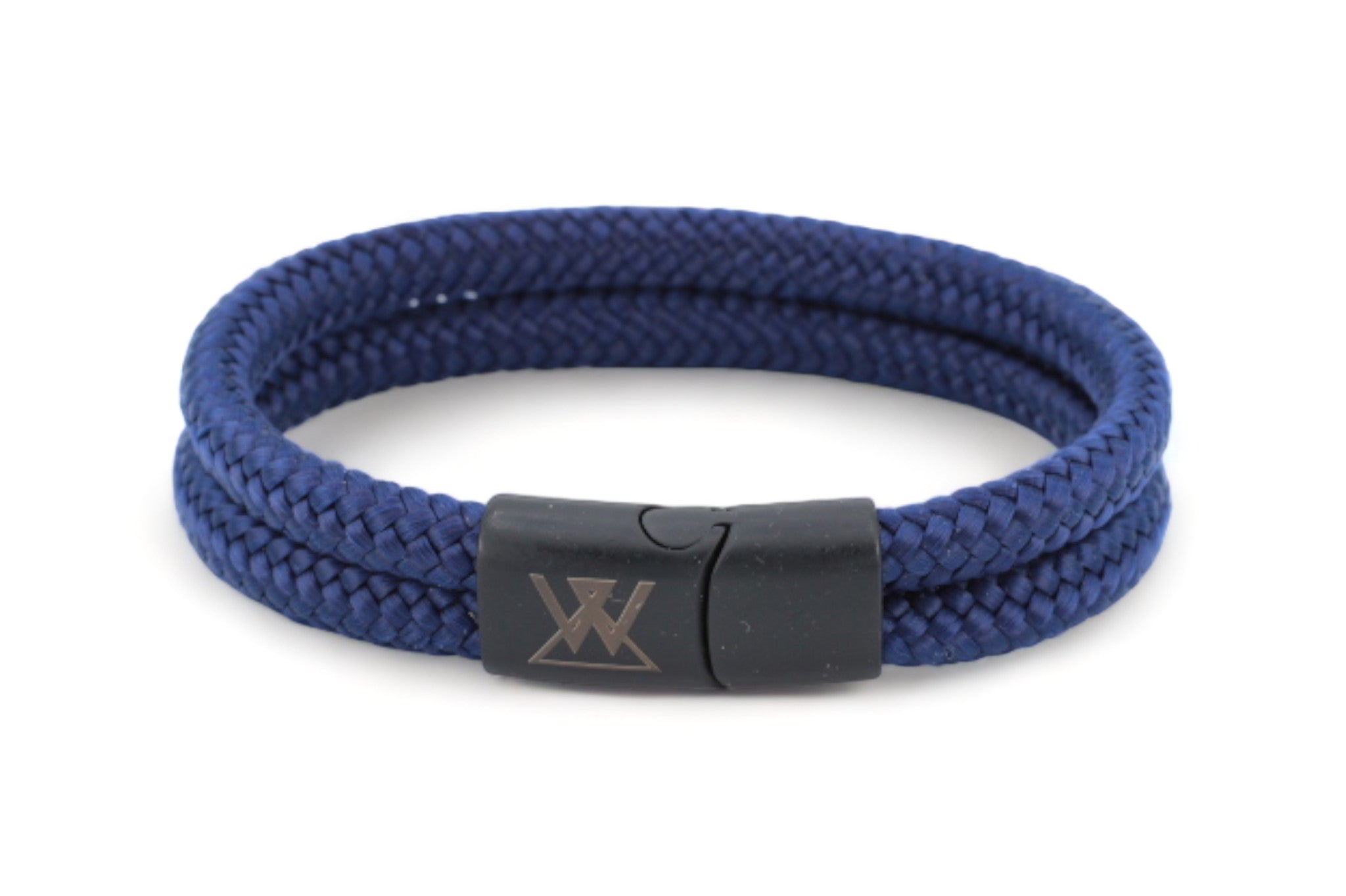Touw armband 12mm - Caesar collectie | Editie zwart