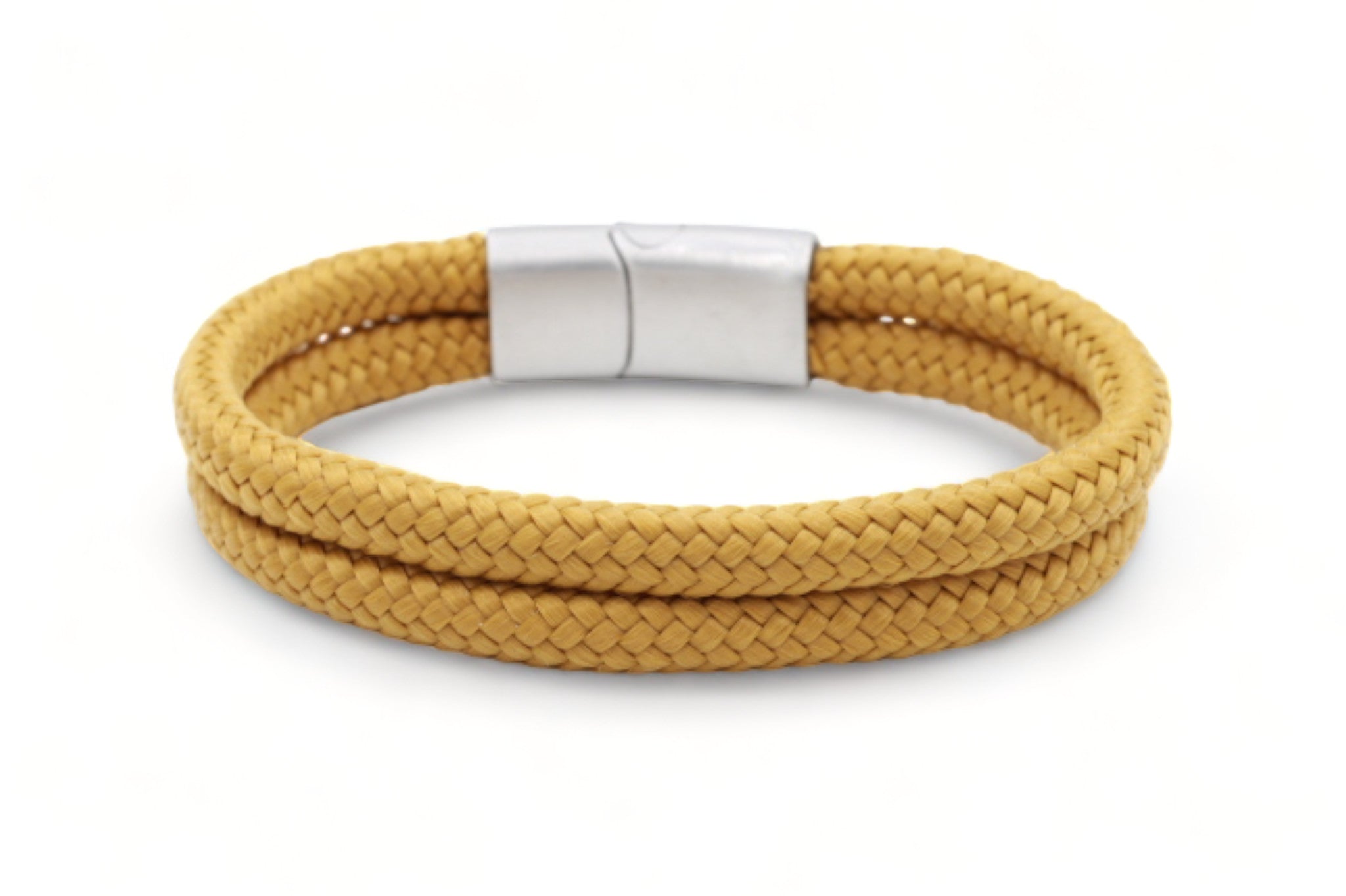 Touw armband 12mm - Caesar collectie | Editie zilver