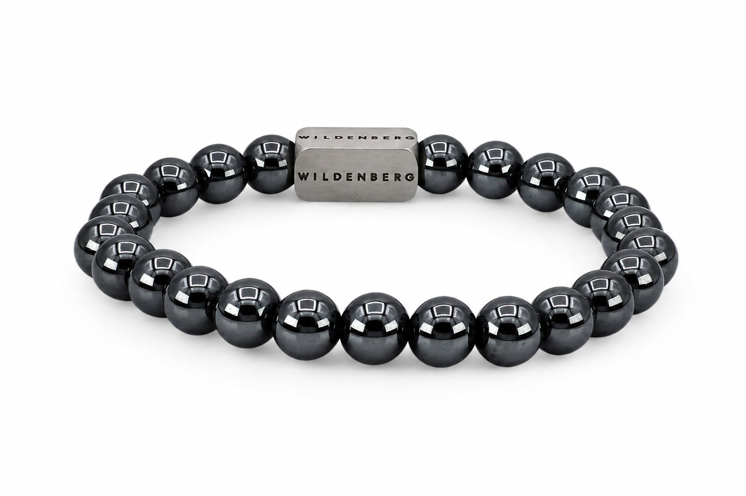 Kralen armband 8mm - Apollo | Hematiet