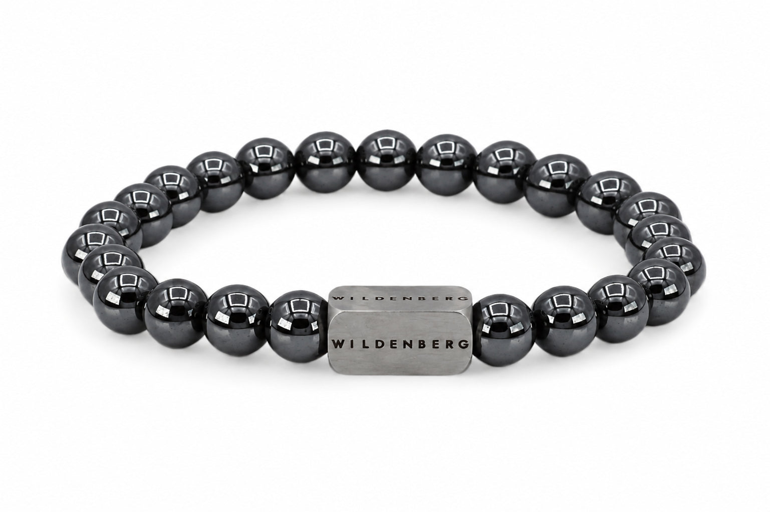 Kralen armband 8mm - Apollo | Hematiet