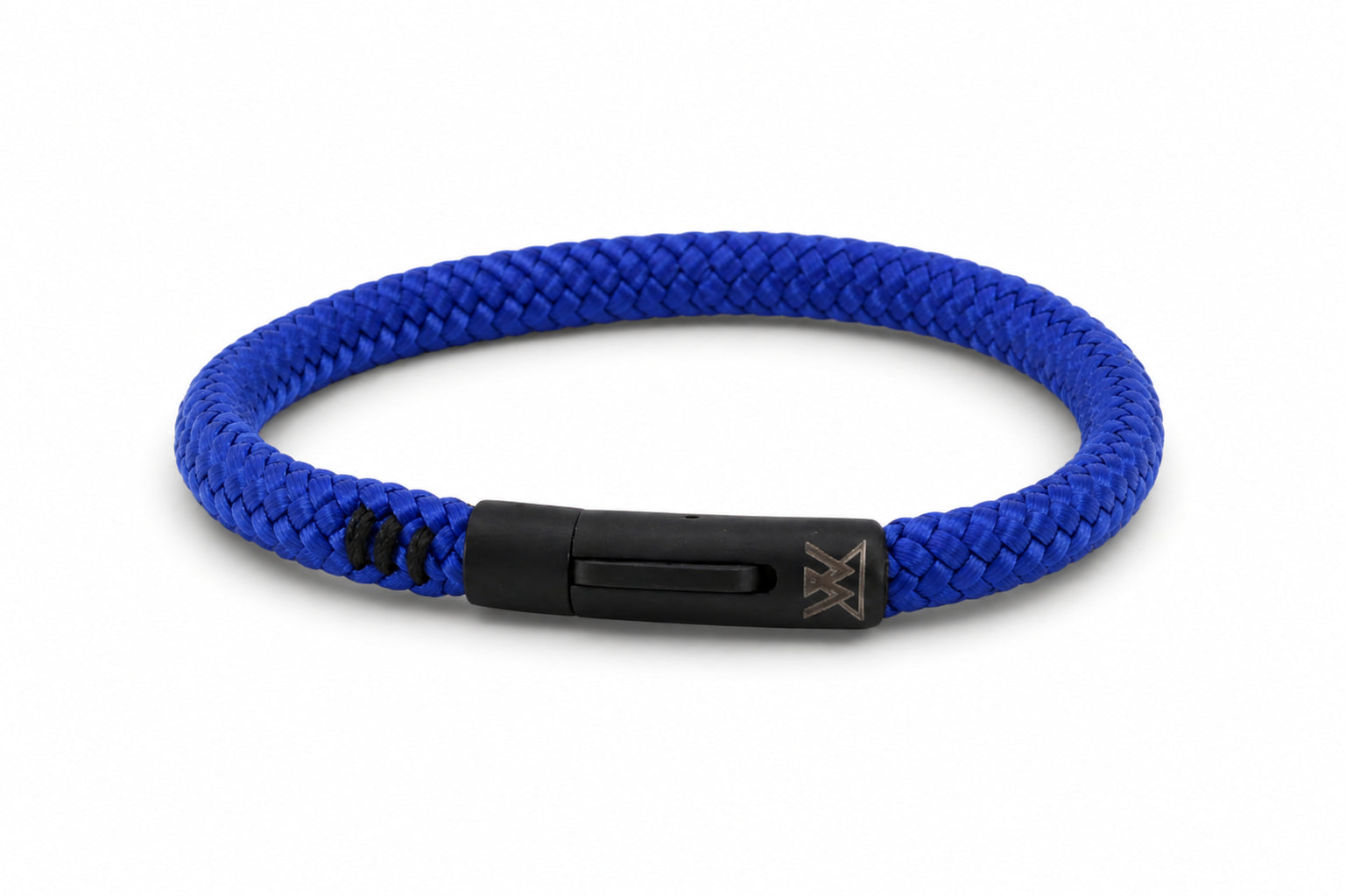 Touw armband 6mm - Ruyter | Kobaltblauw