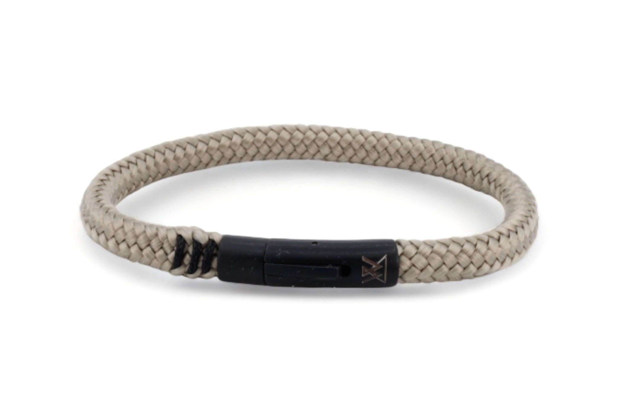 Touw armband 6mm - Ruyter collectie | Editie zwart