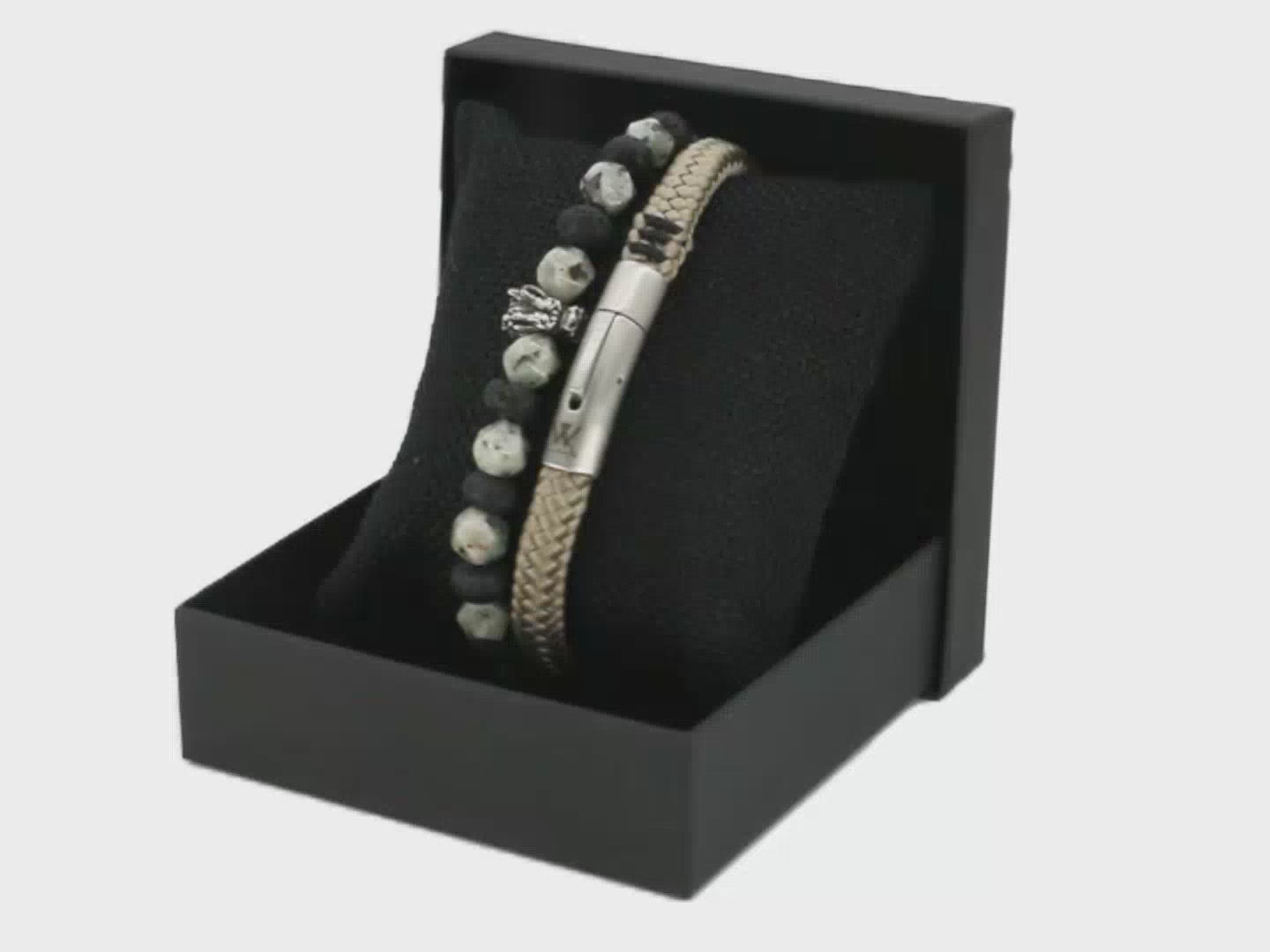 Touw armband 6mm - Ruyter | Beige