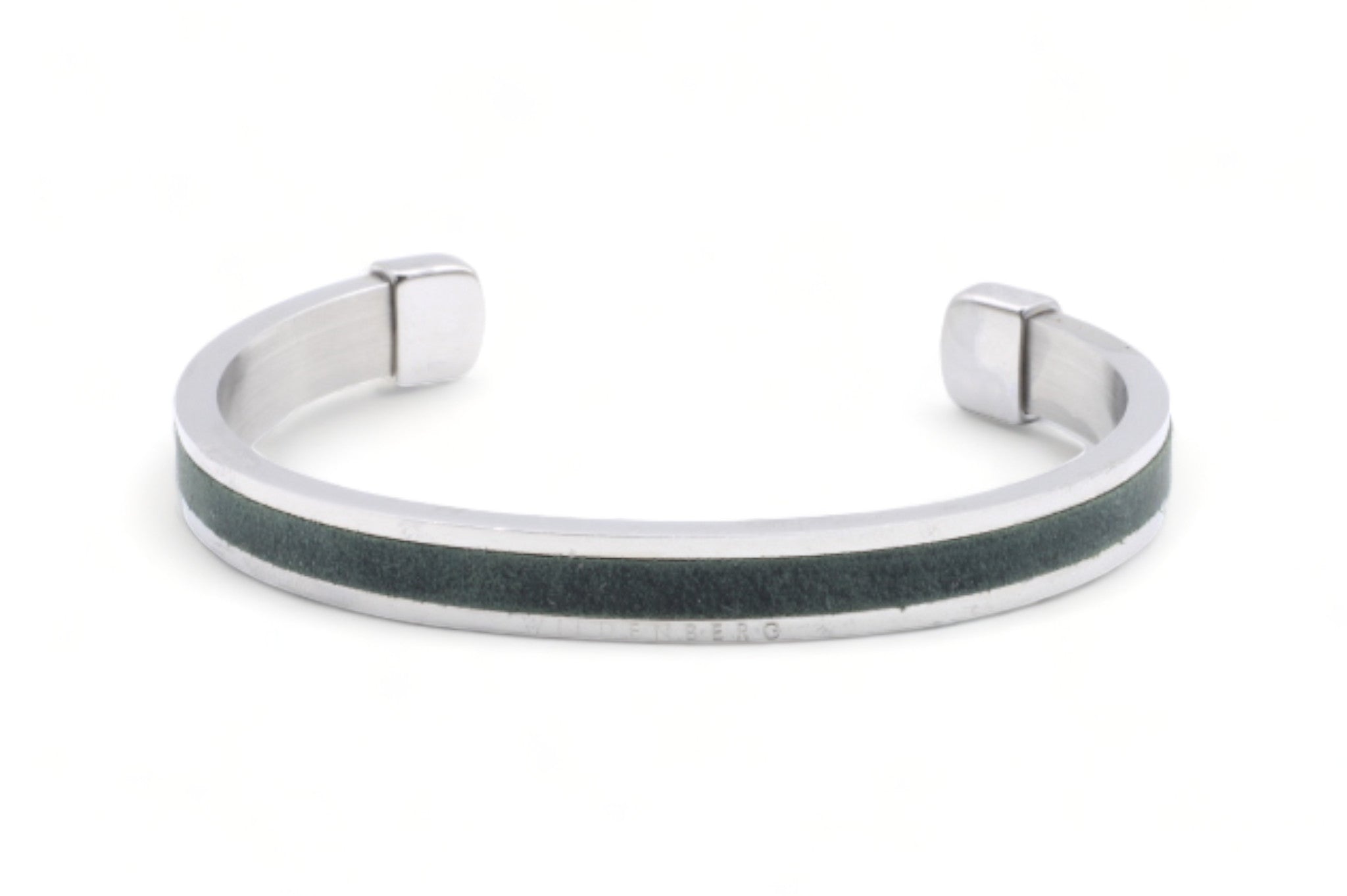 stalen mannen armband groen