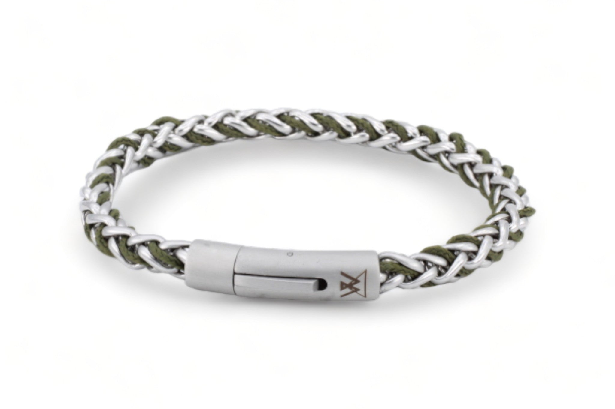 stalen armband heren groen