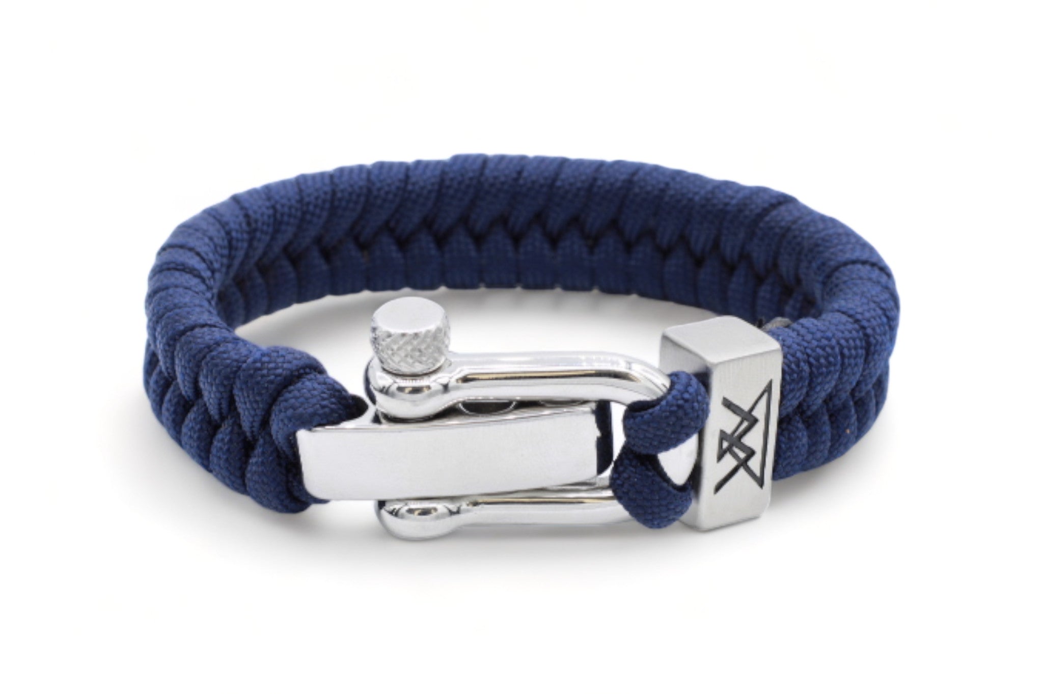 heren touw armband blauw