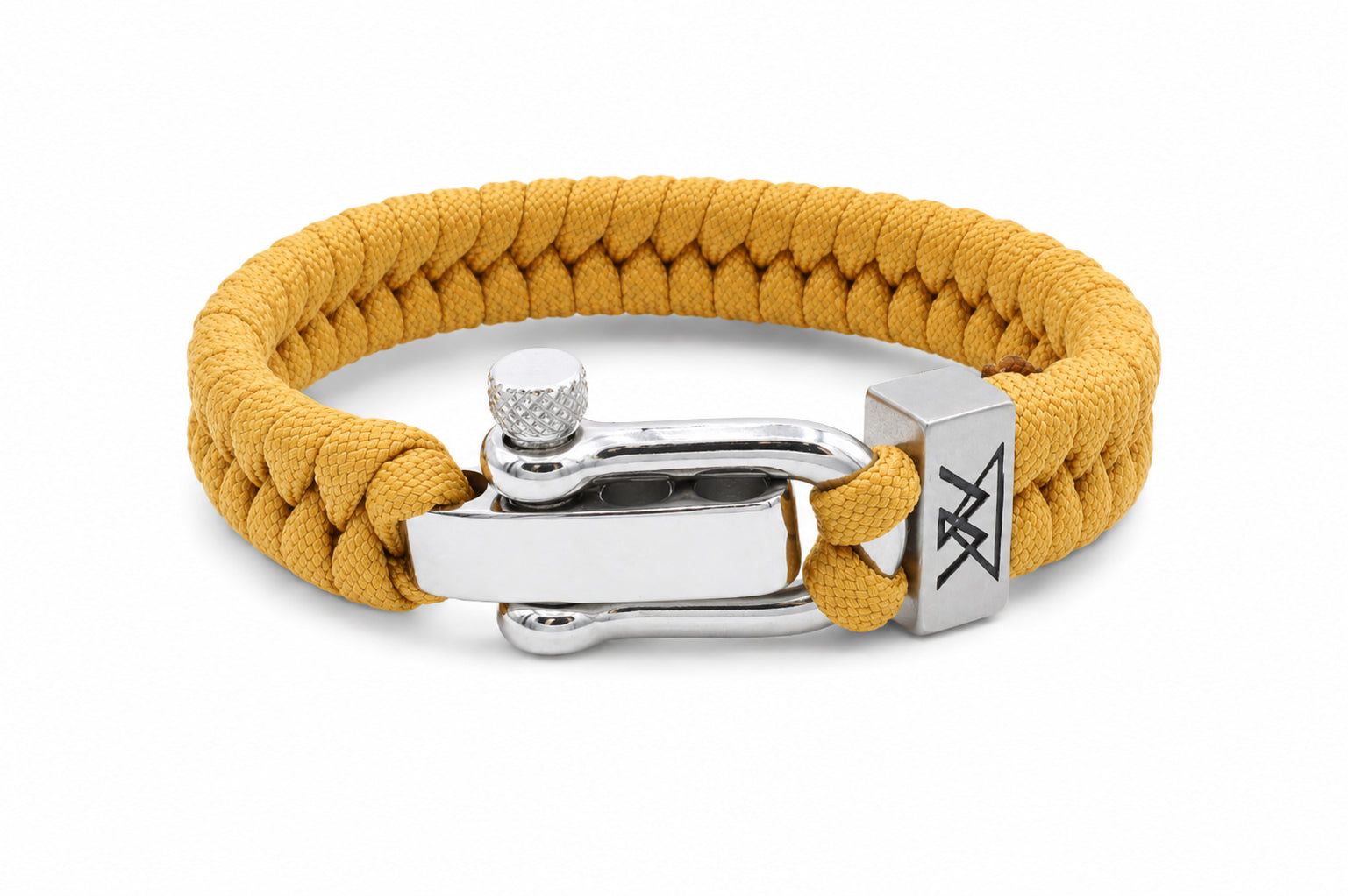 touw gele armband heren