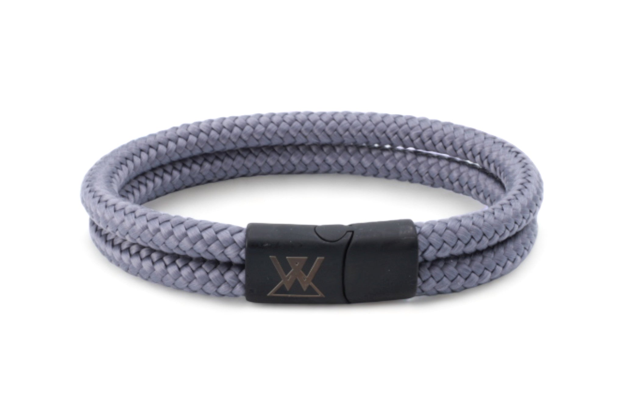 Touw armband 12mm - Caesar collectie | Editie zwart