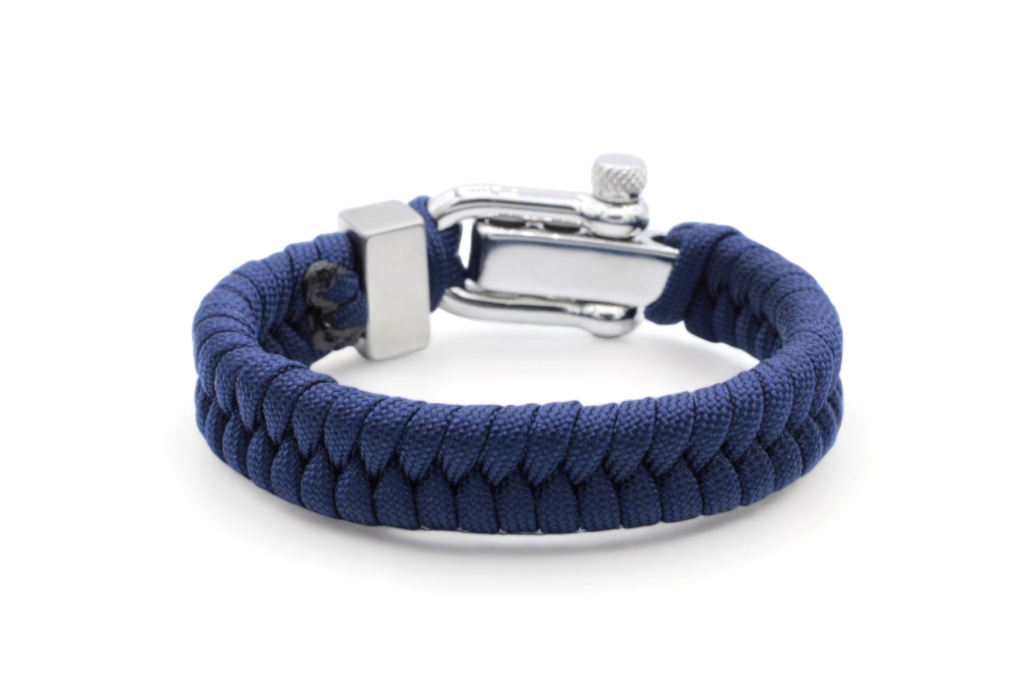 heren touw armband blauw