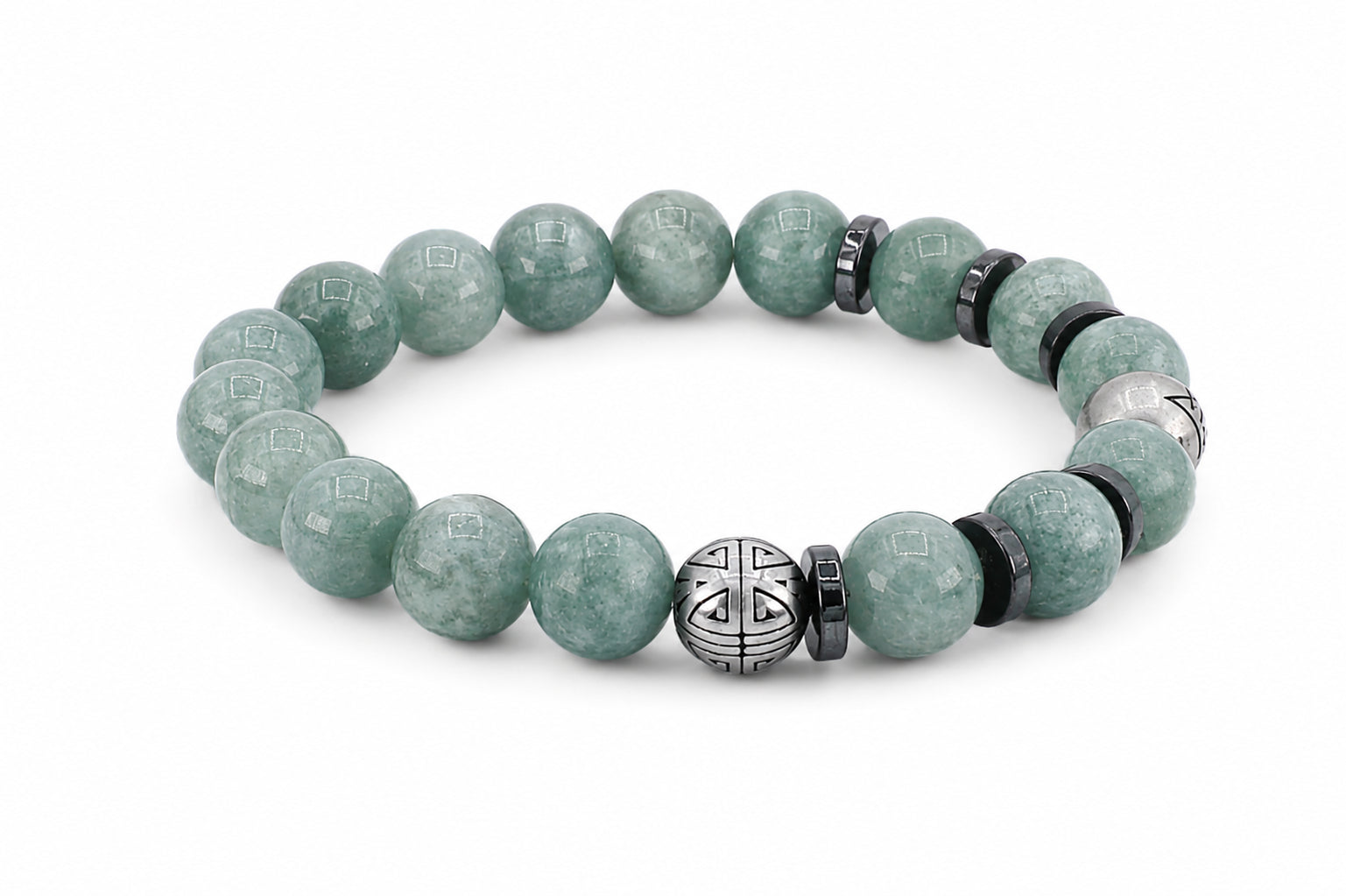 turquoise kralen mannen armband