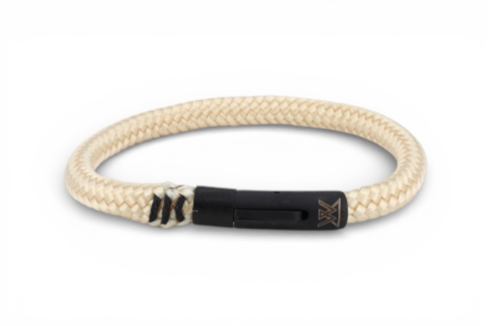 Touw armband 6mm - Ruyter collectie | Editie zwart