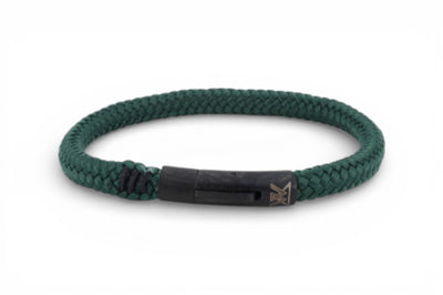 Touw armband 6mm - Ruyter collectie | Editie zwart