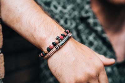 Touw armband 6mm - Ruyter collectie | Editie zwart