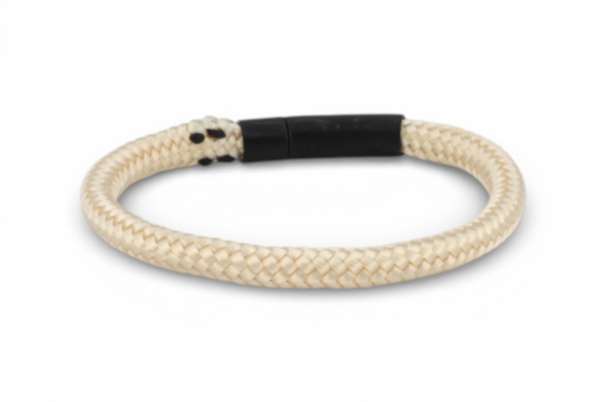 Touw armband 6mm - Ruyter collectie | Editie zwart
