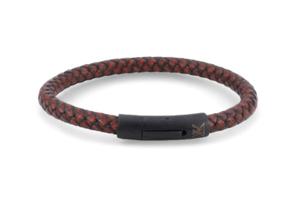 Lederarmband 6mm - Civilis | Dunkelbraun
