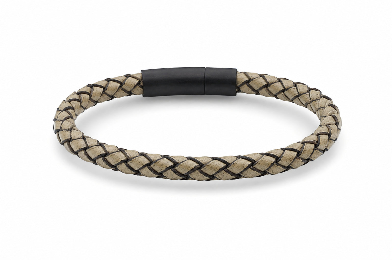 Leren armband 6mm - Civilis collectie