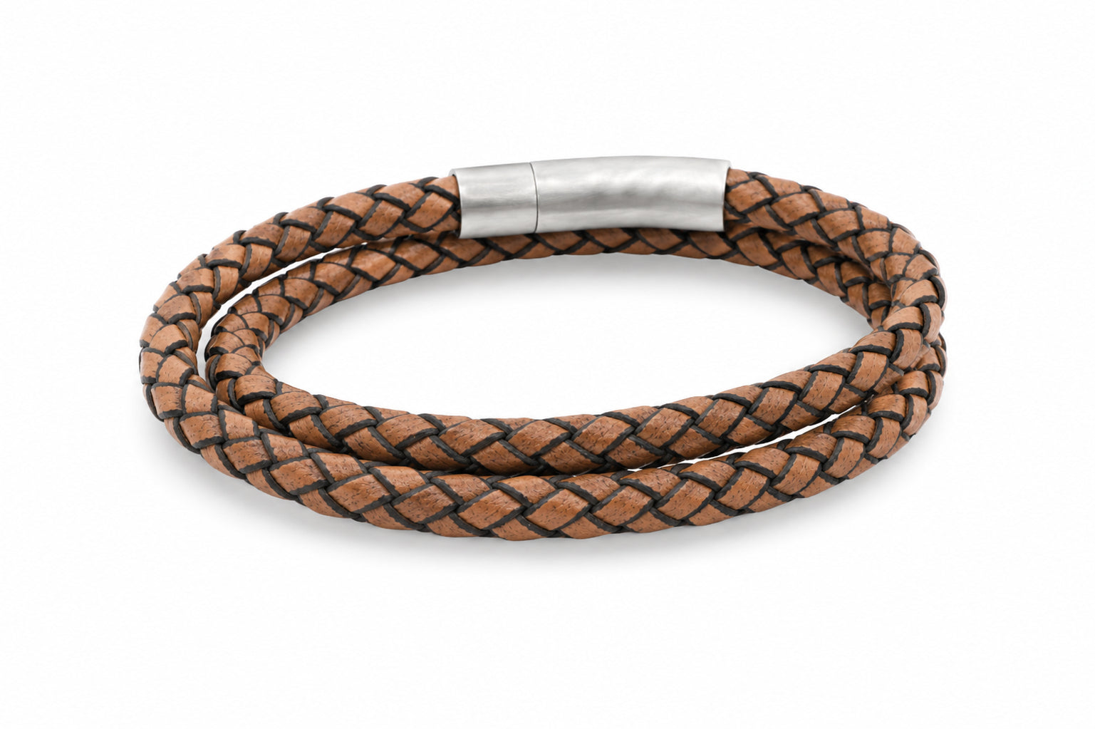 leren armband heren lichtbruin