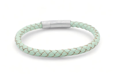 leren armband heren turquoise
