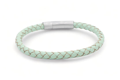 leren armband heren turquoise