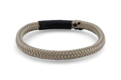 Touw armband 6mm - Ruyter collectie | Editie zwart