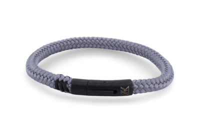 Touw armband 6mm - Ruyter collectie | Editie zwart