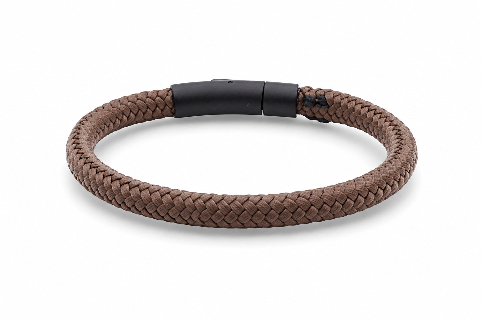 Touw armband 6mm - Ruyter | Bruin