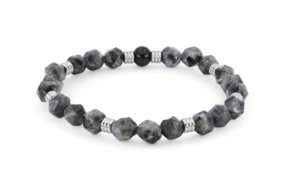 kralen armband heren zwart