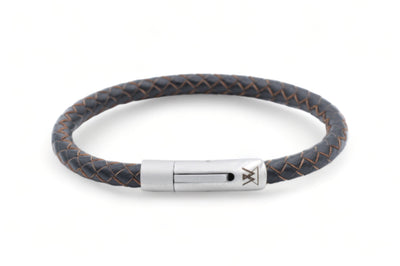 Leren armband 6mm - Civilis collectie