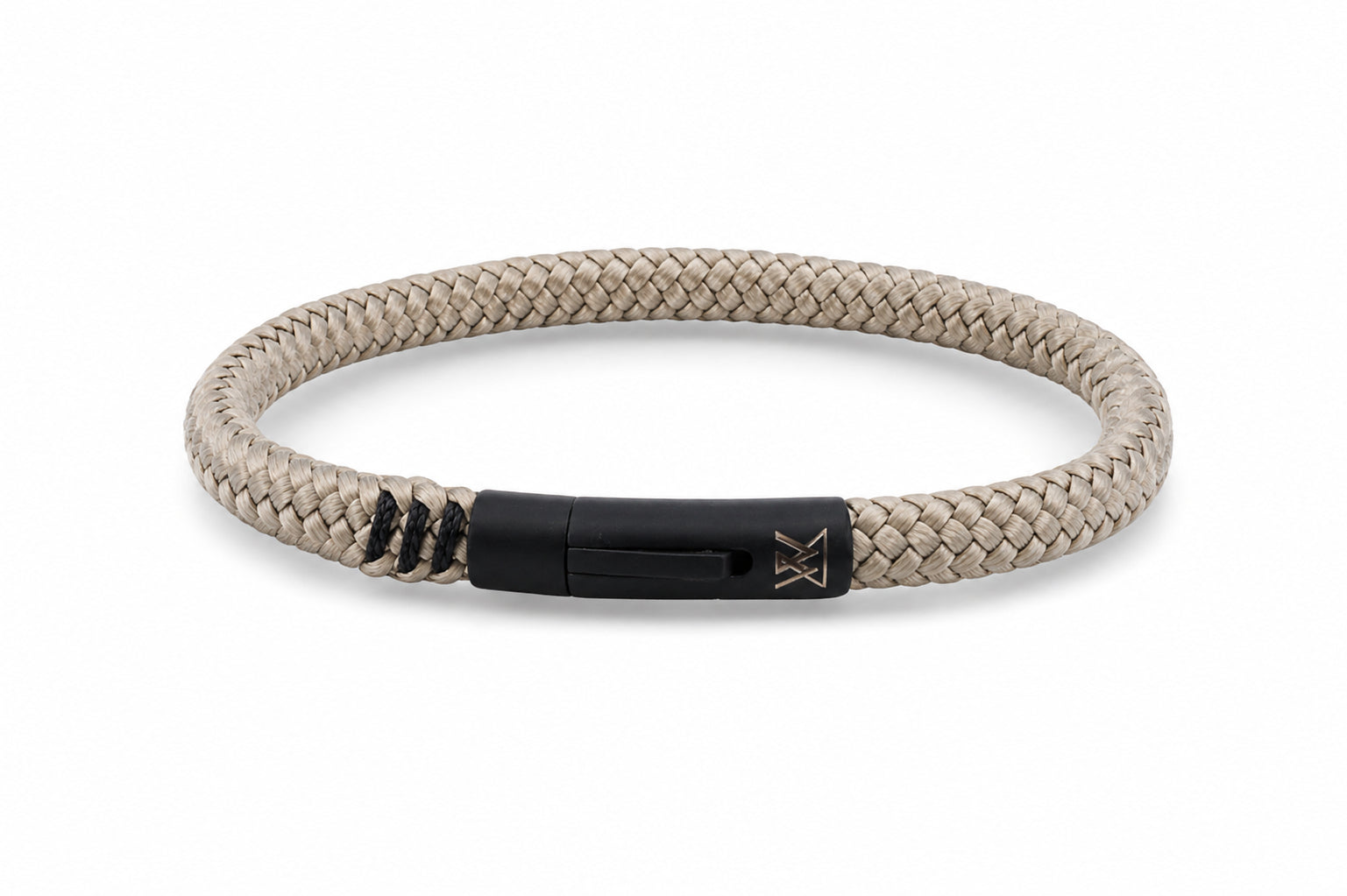 Touw armband 6mm - Ruyter collectie | Editie zwart