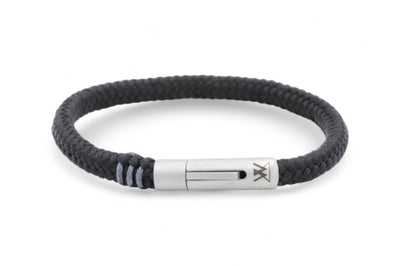 Touw armband 6mm - Ruyter collectie | Editie zilver