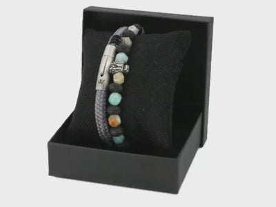 Touw armband 6mm - Ruyter collectie | Editie zilver