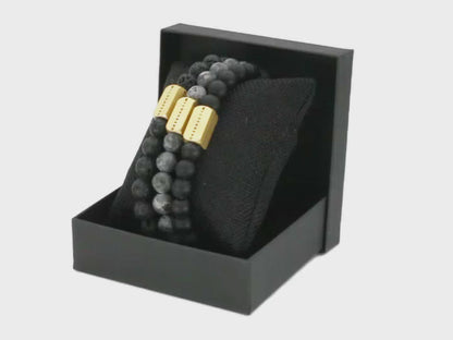 Natuursteen kralen armband 8mm - Apollo collectie
