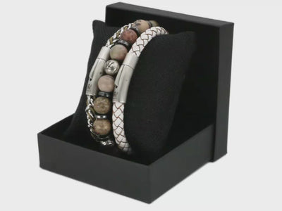 Leren armband 6mm - Civilis collectie