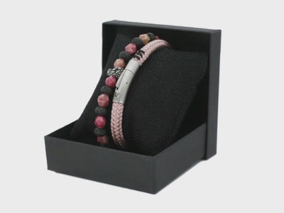 Touw armband 6mm - Ruyter collectie | Editie zwart