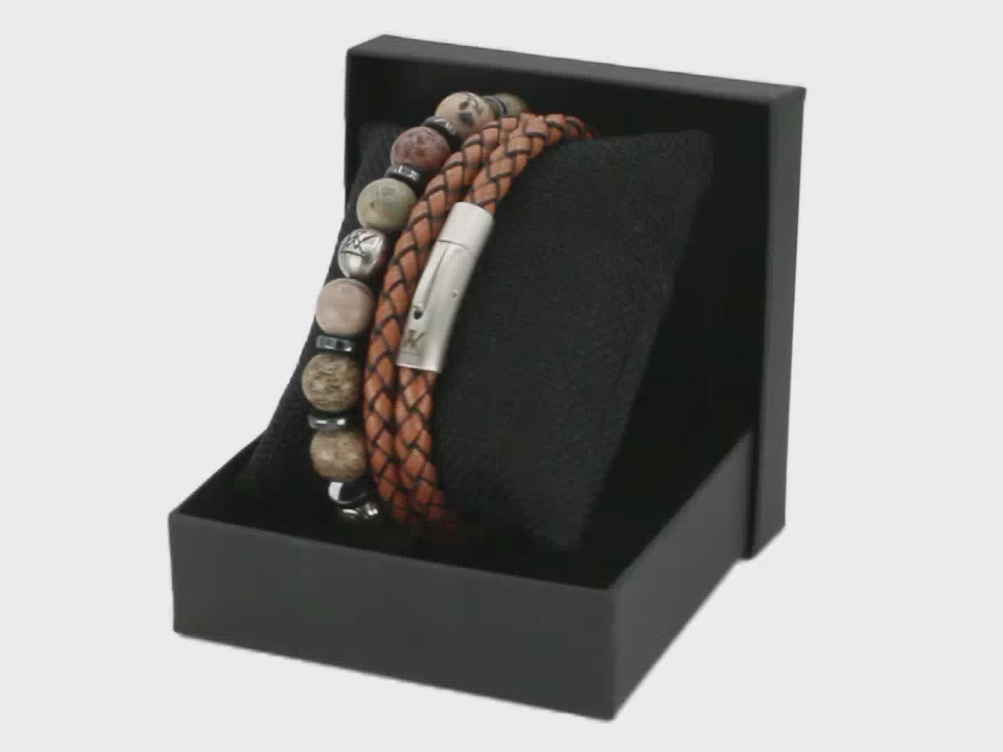 Leren armband 12mm - Civilis collectie