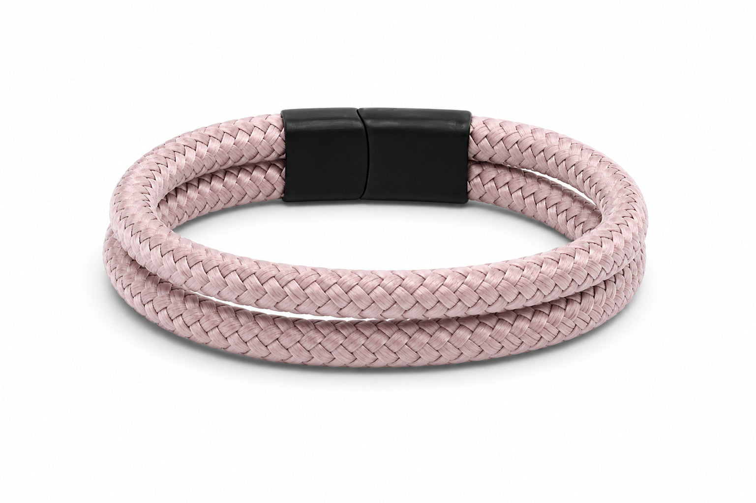 Touw armband 12mm - Caesar | Roze