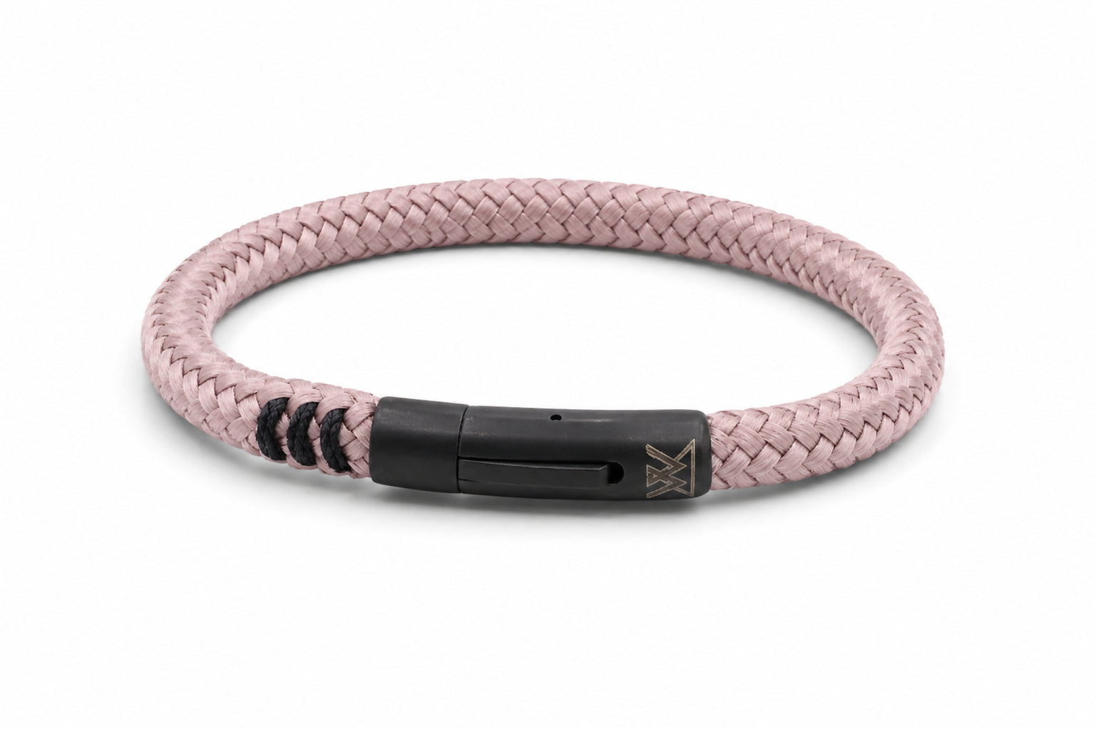 Touw armband 6mm - Ruyter | Roze