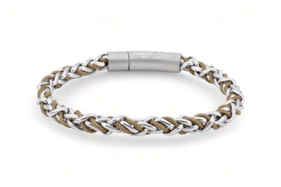 Stalen armband 6mm - Wallis collectie