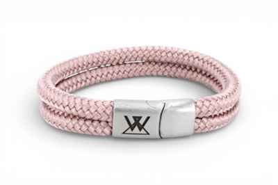 Touw armband 12mm - Caesar collectie | Editie zilver