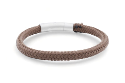 Touw armband 6mm - Ruyter collectie | Editie zilver