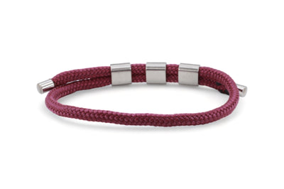 touw armband heren rood